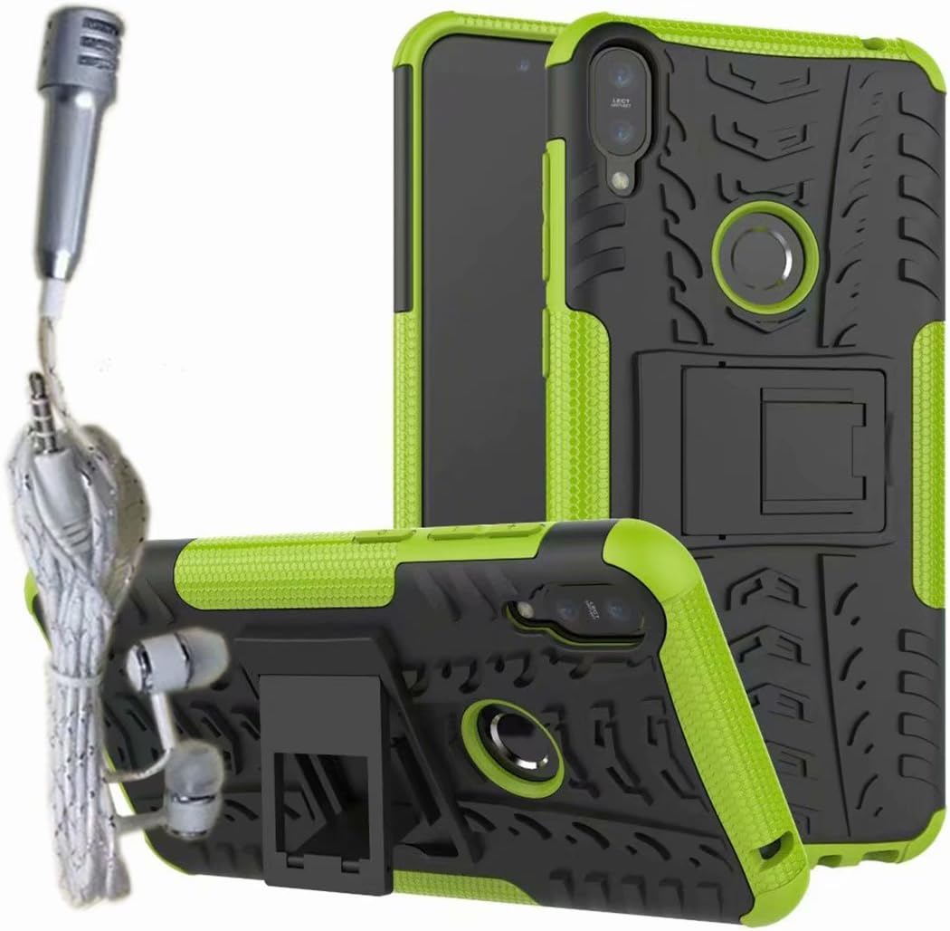 Case For ASUS Zenfone Max Pro M1 ZB601KL, Tough Rugged Shockproof Armorbox Dual Layer Hybrid Hard/Soft Slim Protective Case for ASUS Zenfone Max Pro M1 ZB601KL (Green)