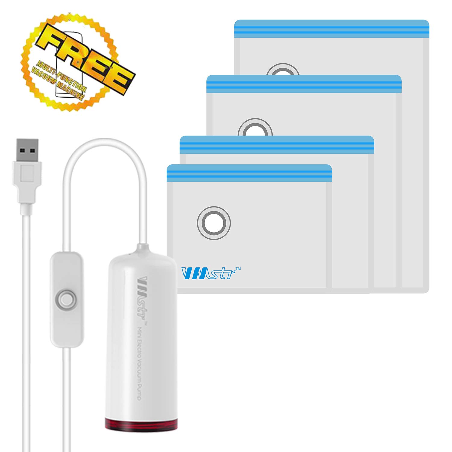 vacuum bag travel pump