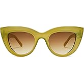 SOJOS Retro Small Vintage Cat Eye Sunglasses for Women Cute Fashion UV400 Sunnies SJ2939