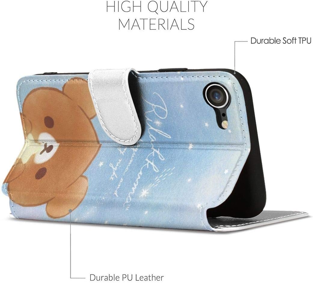 Amazon リラックマ Iphone Se ケース 第2世代 Iphone8 Iphone7 手帳型 スマホケース マグネット 耐衝撃 全面保護 カード収納 Se2 アイフォンse スタンド機能 レザーケース カバー Puレザー 家電 カメラ オンライン通販