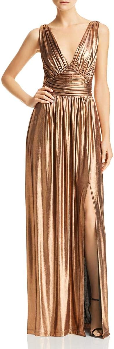 RACHEL ZOE Womens Ashley Blouson Empire Evening Dress