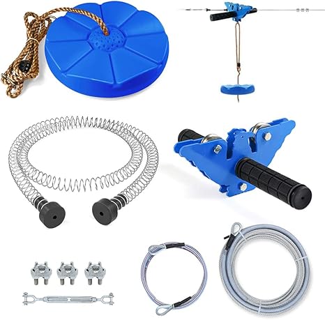 Amazon.com: Aystkniet 98FT Zipline Kits 