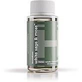 Homedics SereneScent Waterless Diffuser Oil Refill — White Sage & Moss (120ml). Fresh & Earthy Home Fragrance. Compatible with SereneScent Diffusers. Easy Twist Plug & Play