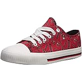 FOCO Tampa Bay Buccaneers NFL Womens Low Top Repeat Print Canvas Shoes - 7