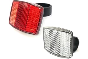 Bike Reflectors Bicycle Cycling Light Reflector Rear Front for Handlebar Saddle Bar 30.4MM 2PCS,Bike reflectors Fashion Proce
