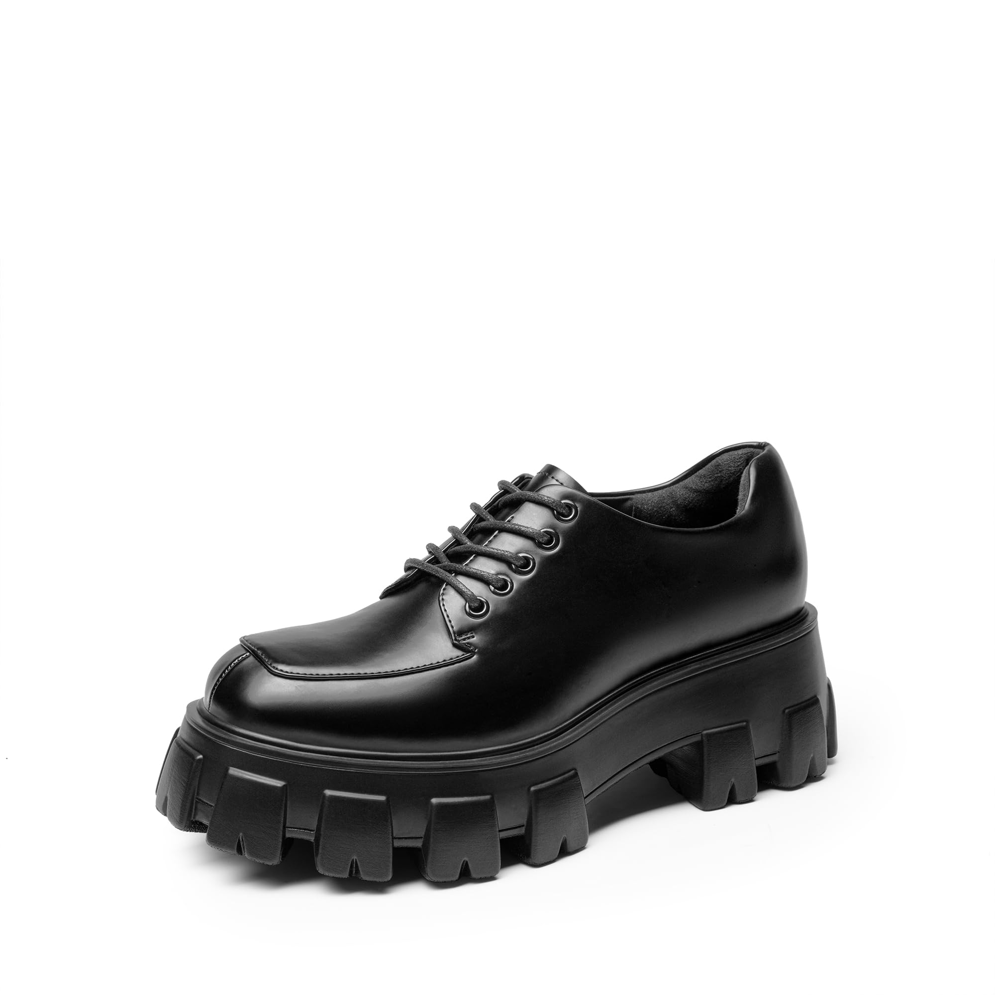 DREAM PAIRS Women's Platform Oxford Chunky Lace Up Lug Sole Comfort Business Work Dress Shoes