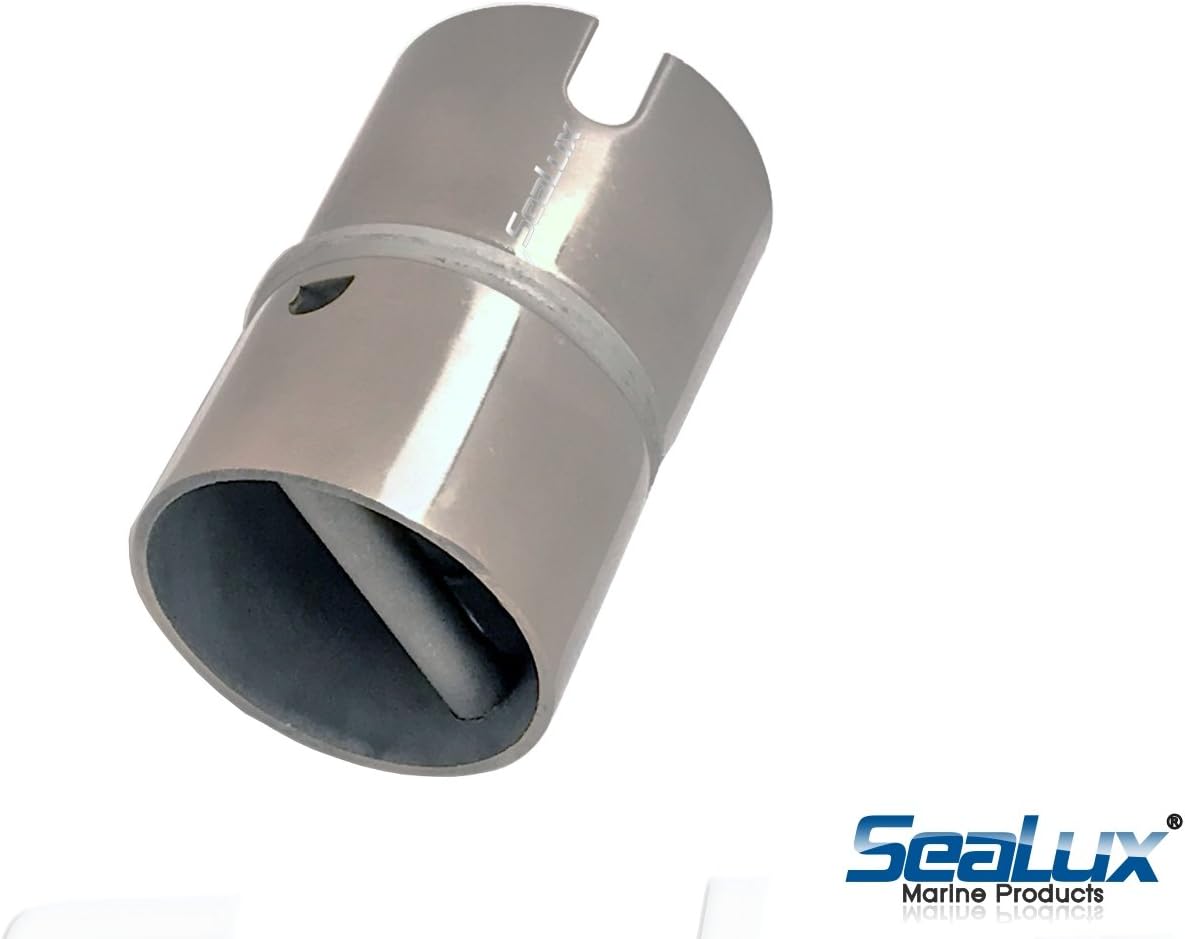 SeaLux 316 SS Dropin Swivel Gunnel Rod Holder Insert