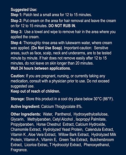 Revitol Hair Removal Cream 2 4 Ounce Bottles Buy Online In