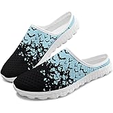 PinUp Angel Women Mesh Mules Comfortable Clipper Fashion Sneakers Slip On Clogs Backless Holiday Shoes