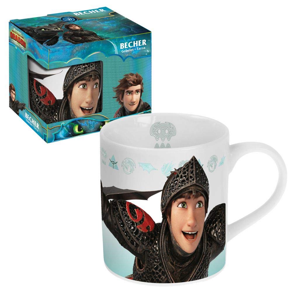 Dragons Taza de Cerámica HIPO 200 ml | Taza de Niños en Caja de ...