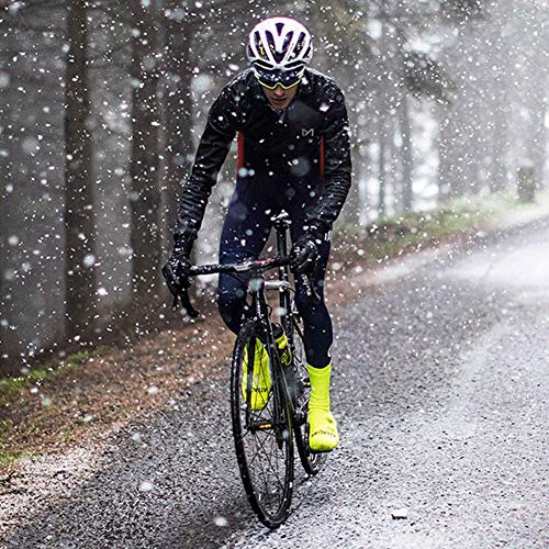 image for MEETYOO Men's Winter Thermal Cycling Jackets, Windproof Breathable Fle