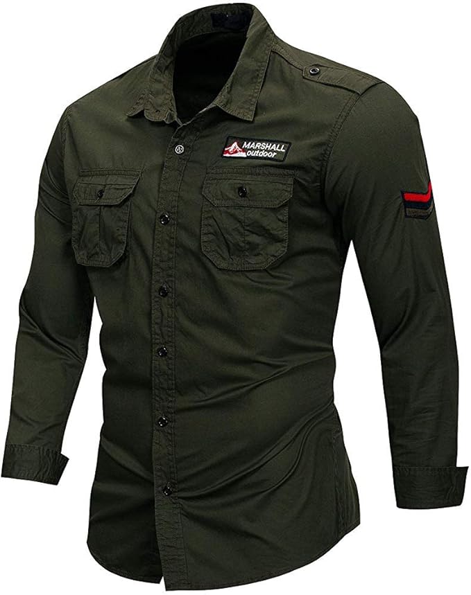 branded style double pocket solid denim shirts