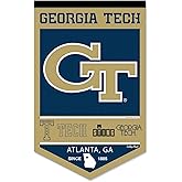 Georgia Tech Yellow Jackets Heritage History Banner Pennant