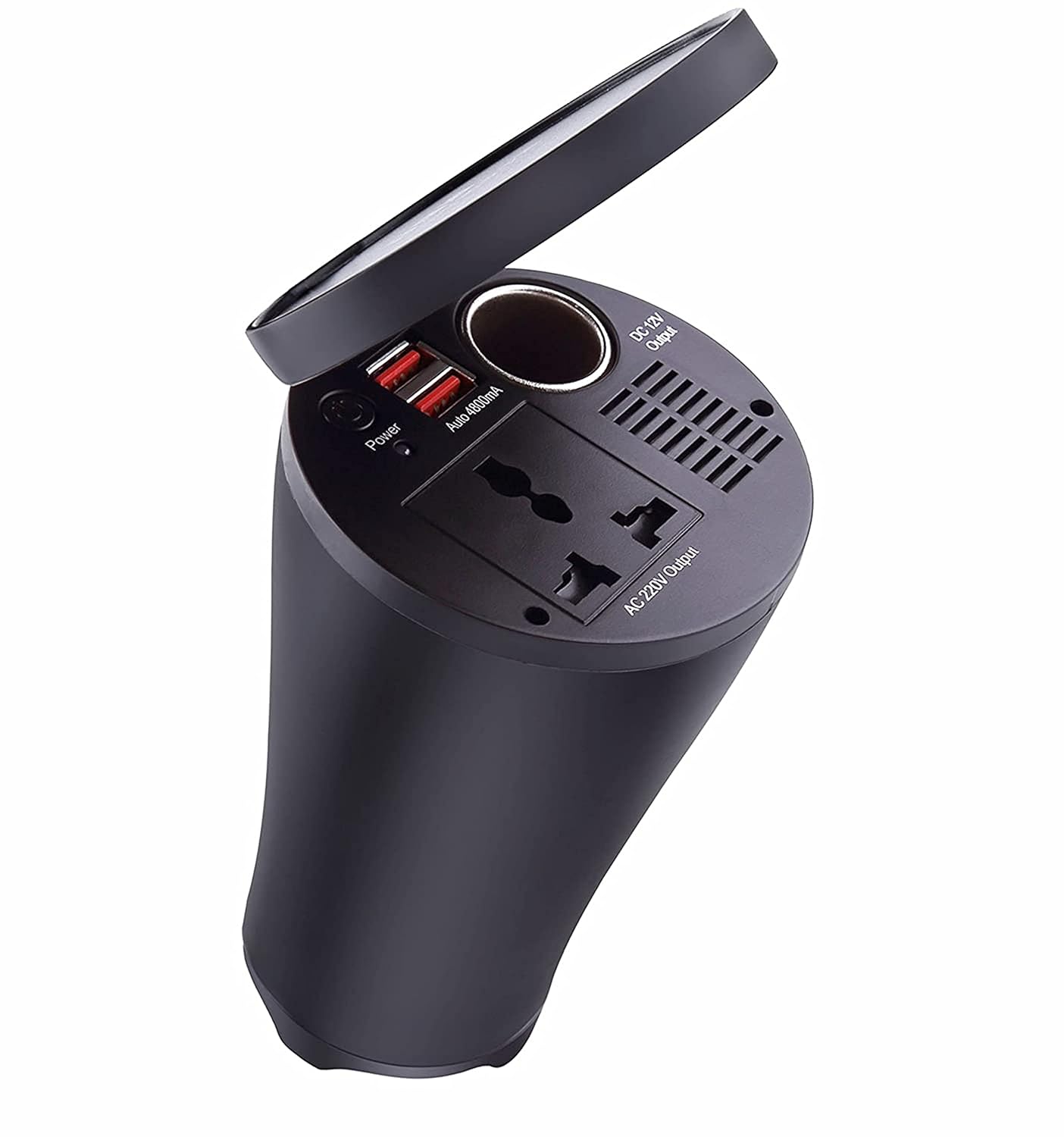 Lapcare 150W Portable Smart Car Charger with Dual USB Port Amazon.in