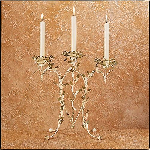 Gallerie Ii Sage Branch Candelabra Gold