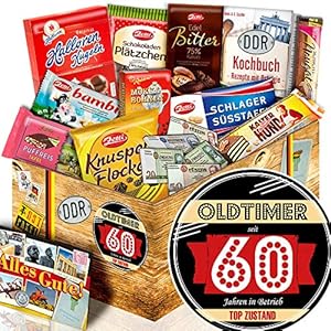 Oldtimer 60 ++ Geschenkidee Frau ++ Schokolade Box DDR