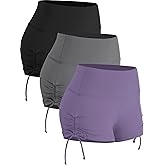 CADMUS Athletic Booty Shorts for Women 3 Pack High Waisted Workout Pro