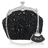 Bagood Women's Vintage Evening Bags Clutches Purses Handbag Shoulder Bag
