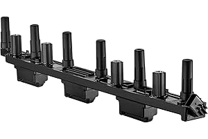 SYKRSS Set of 1 UF296 Ignition Coil Pack Compatible with Jeep 2000-2006 Wrangler 4.0L L6 2000-2004 Grand Cherokee 4.0L/4.7L V