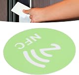 Dioche 20PCS CUID NFC Stickers Rewritable Adhesive Green 40mm for NFC Devices view 3