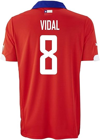 vidal jersey number