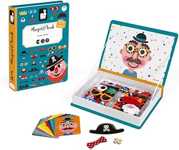 magnetic toy with face