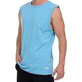 Billabong Big and Tall Muscle T Shirts for Men - Cotton Mens Sleeveless Tees