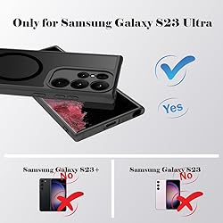 WELANGLE Magnetic Case for Samsung Galaxy S23 Ultra