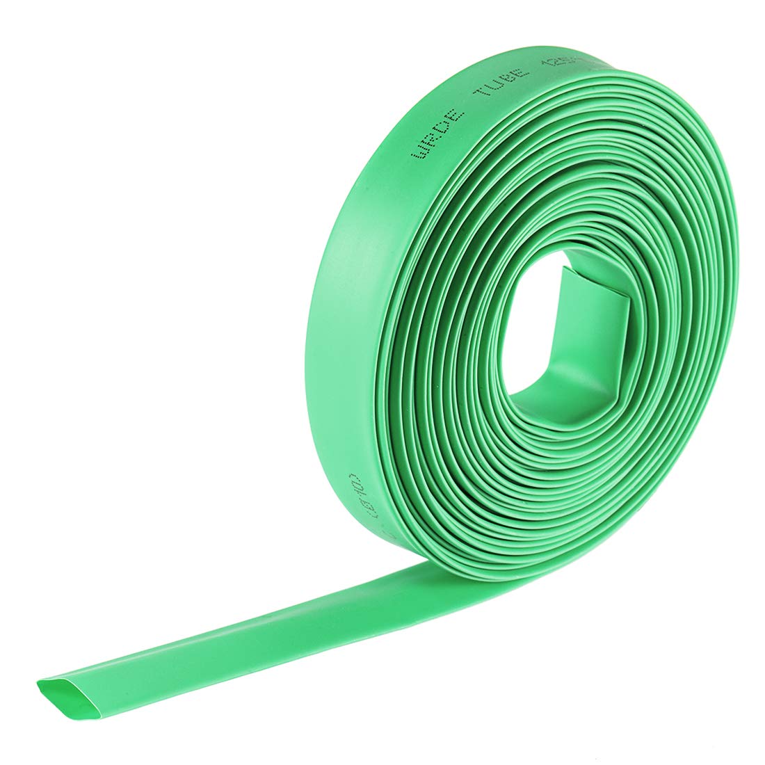 sourcing map Heat Shrink Tubing, 3/8"(10mm) Dia 2:1 rate Shrinkable Tube Cable Sleeve 7m - Green