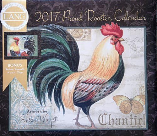 2017 The Lang Proud Rooster Special Edition Wall Calendar