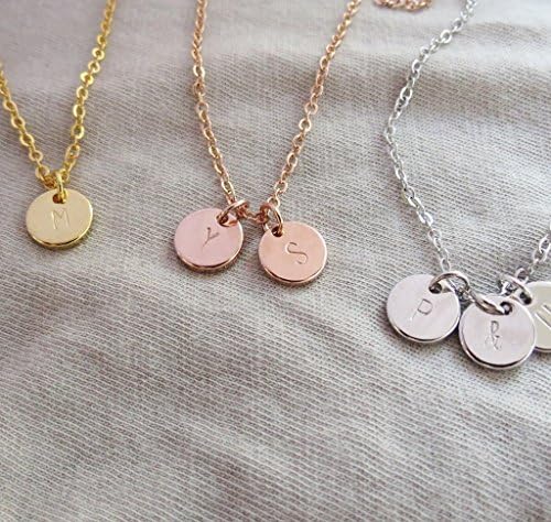 Personalized Gift for women Initial Necklace Gold Letter Necklace kids gift for family Name Necklace