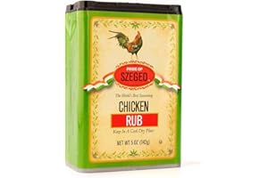 SPICE CHAIN Pride of Szeged Chicken Rub Seasoning Spice Mix, 5oz. Tin (142g), 1-Count