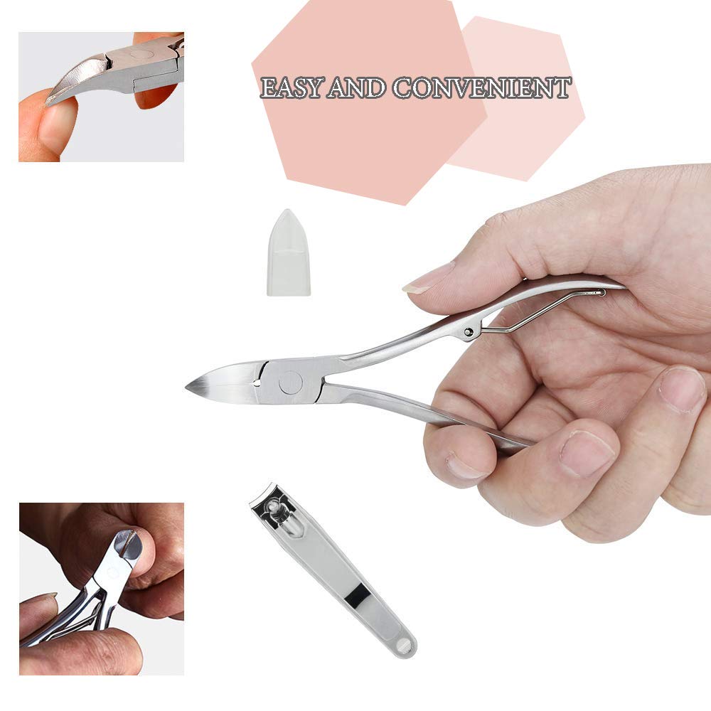 Pedicure Kit Set 20 in 1, Doni Foot Scrubber Pedicure Tools Set, Stainless Steel Foot Care Tools, Foot Rasp, Foot Dead Skin Remover, Callus Remover for Feet, Pedicure Kit for Men Women Gift : Beauty