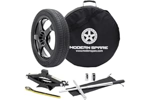 Complete Compact Spare Tire Kit - Fits 2017-2025 Tesla Model 3 - Modern Spare