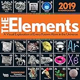 The Elements 2019 12 x 12 Inch Monthly Square Wall Calendar by Hachette, Chemistry Atoms Tabular Electron by