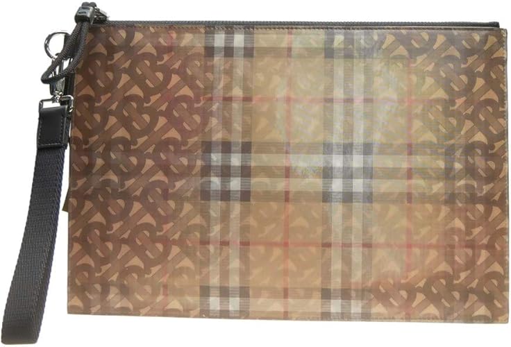 Amazon Burberry バーバリー クラッチバッグ Flat Pouch 1 メンズ 並行輸入品 Burberry クラッチ セカンドバッグ