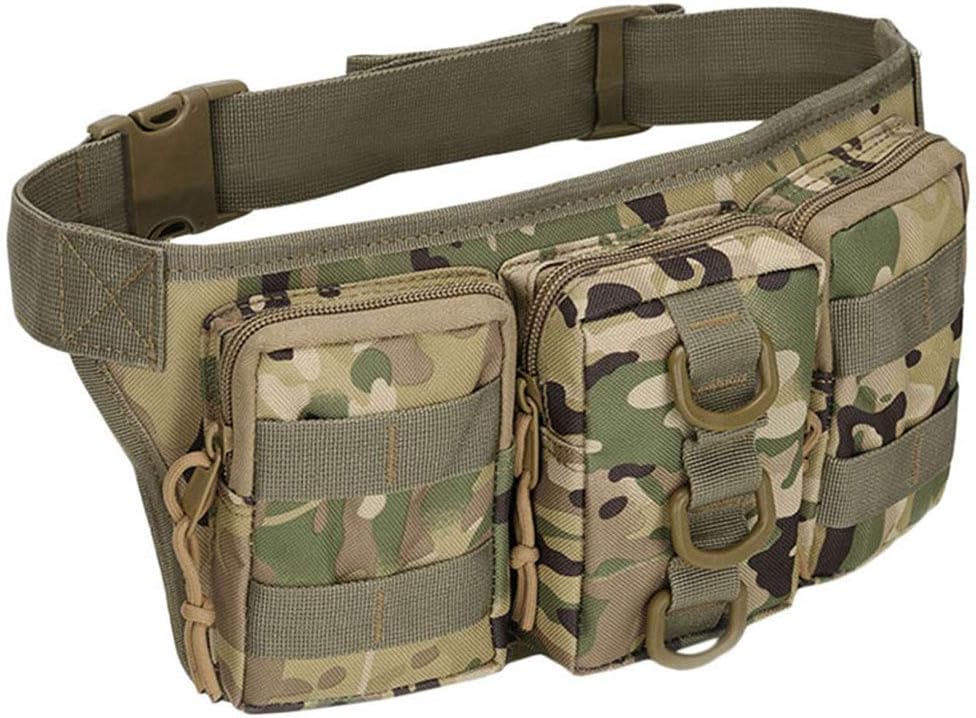Outdoor Waist Pack Utility Tactical Pouch Military Camping Hiking Bag Belt Bags