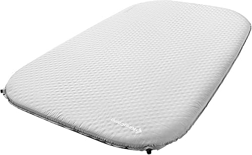 KingCamp Deluxe Series Thick Self Inflating Camping Sleeping Pad Foam Mat Mattress, Single and Double 4 Size