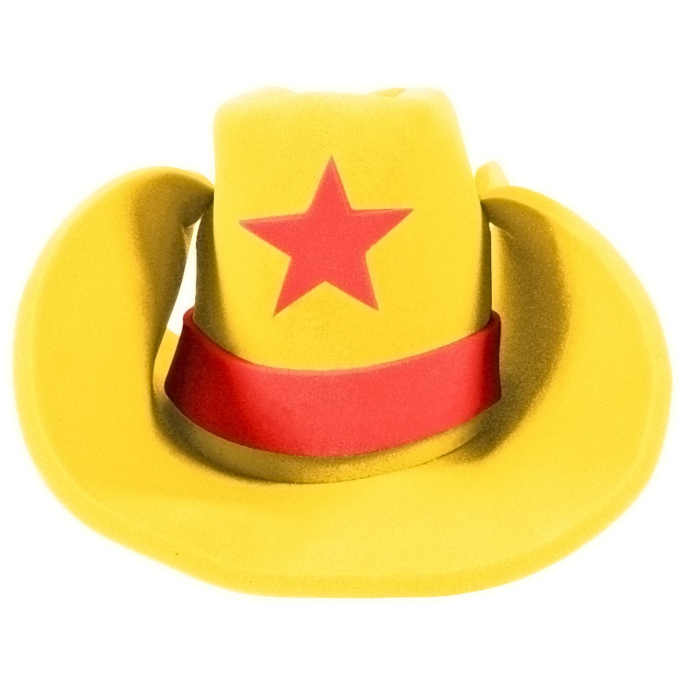 Yellow cowgirl hat Clearance