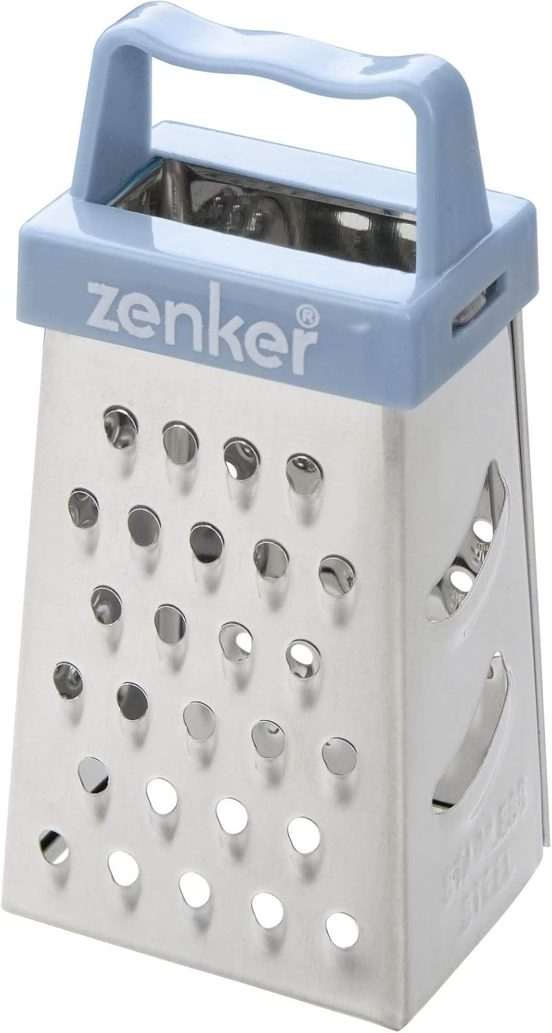 Zenker 44995 INOX Mini Vierkantreibe 7,5x3,7x2,8cm aus ABS/Edelstahl, Kunststoff, Sky/Silber