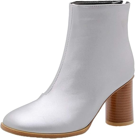 Amazon Co Jp 革女性用ラバーレインブーツレディース防水アンクルライディングブーツレディースローフラットヒールファー付き 白 35 5 Eu 服 ファッション小物