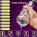 Male Masturbator Cup Masturbation for Male - Super Strong Performance Suck Vibrating Oral Electric Pump - Lnabni 3D Realistic Silicone Stamina Enhancement Training Sex Toy