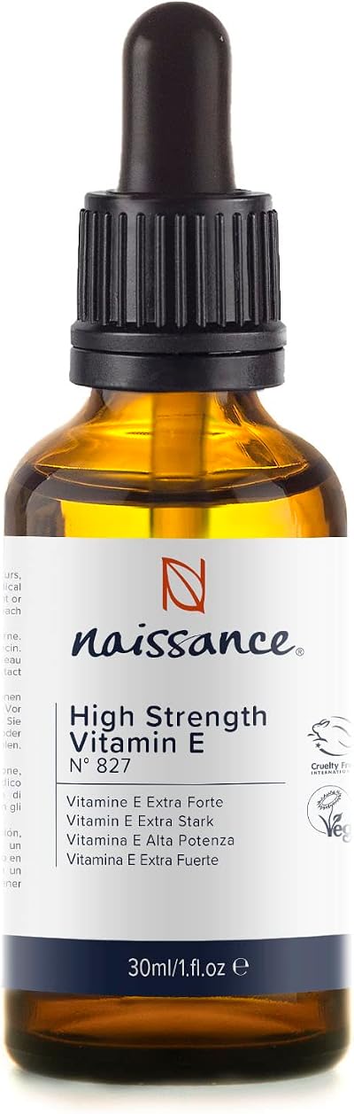 Naissance High Strength Pure Vitamin E Oil 29,500 IU 30ml Plant-Based Vegan