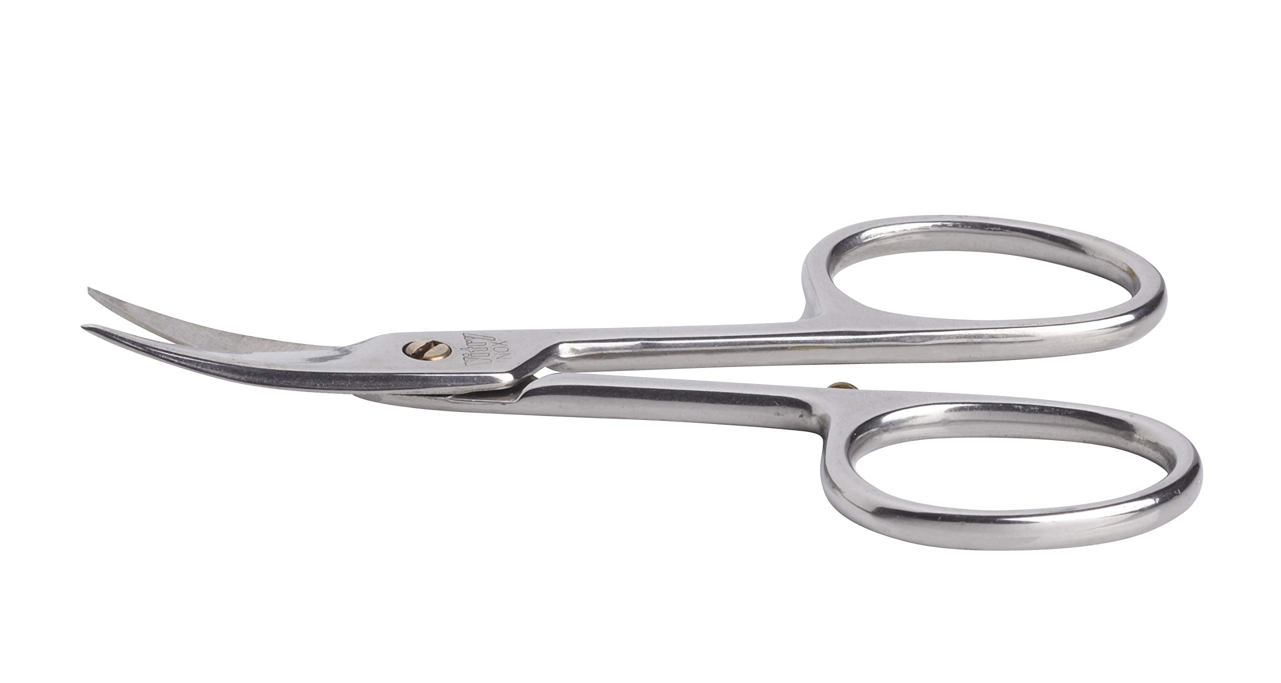 Vitry Shiny Stainless Steel Curved Nail Scissors