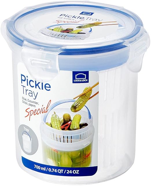 LOCK & LOCK Special Airtight Pickle Container, Small 23.67oz / 2.96Cup Amazon.ca Home & Kitchen