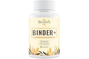 RESCIENCY Detox Binder Supplement – Activated Charcoal, Zeolite, Bentonite Clay, Milk Thistle, Proprietary Blends - Liver & Gut, Max Absorption, 90 Vegan Capsules