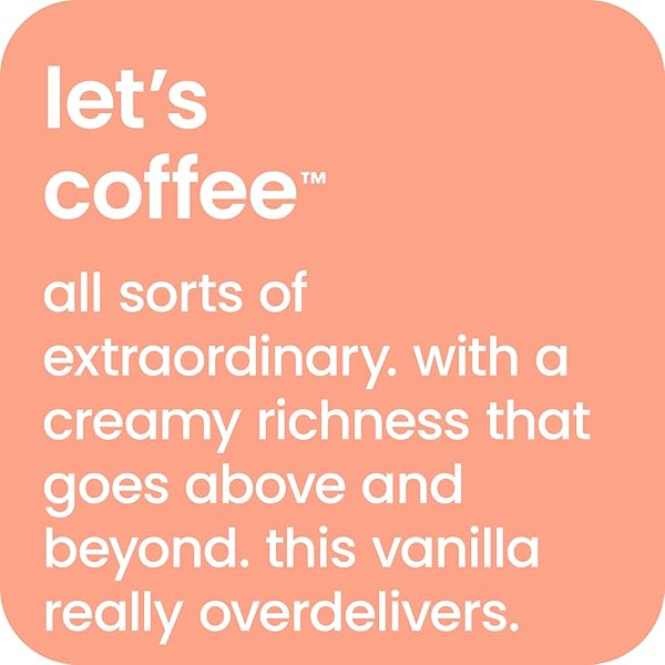 HAPPY COFFEE CANNED VANILLA LATTE, 11 OZ. CANS, 12 PACK, NOTES OF MARSHMALLOW & COMFORT, 100% ARABICA BEANS, NO ARTIFICIAL FLAVORS OR SWEETENERS