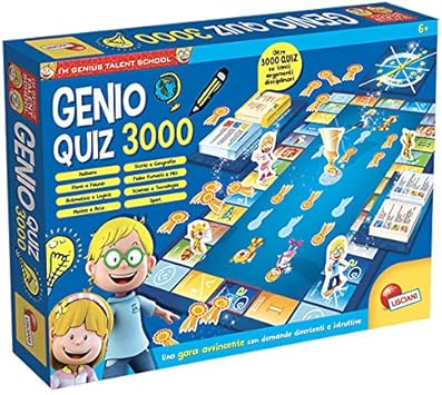 Buon Natale Genius.Lisciani Giochi 56460 Gioco I M A Genius Super Quiz 5000 Amazon It Giochi E Giocattoli