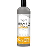 Silver Honey Rapid Skin Relief Medicated Shampoo &amp; Wound Wash, 16 fl oz | Manuka Honey, MicroSilver BG, Rejuvenates, Soothes, Hydrates, Calms Itching, Quick 5-Minute Soak Time, No Harsh Chemicals