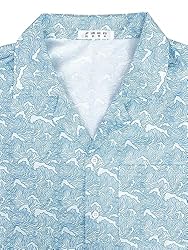AINIKO Men's Short Sleeve Hawaiian Shirt Quick Dry